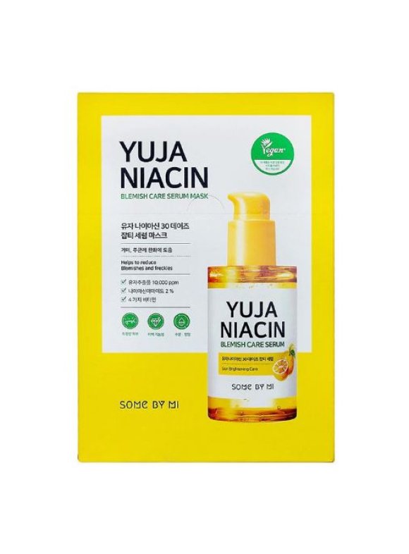 SOME BY MI Yuja Niacin Blemish Care Serum Mask (25ml) | Ecoplace