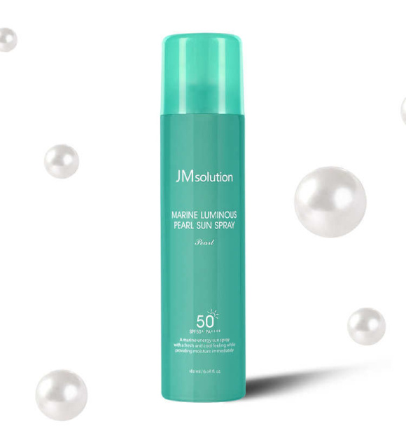 JMSOLUTION Marine Luminous Pearl Sun Spray SPF50+ PA++++ (180ml) | Ecoplace