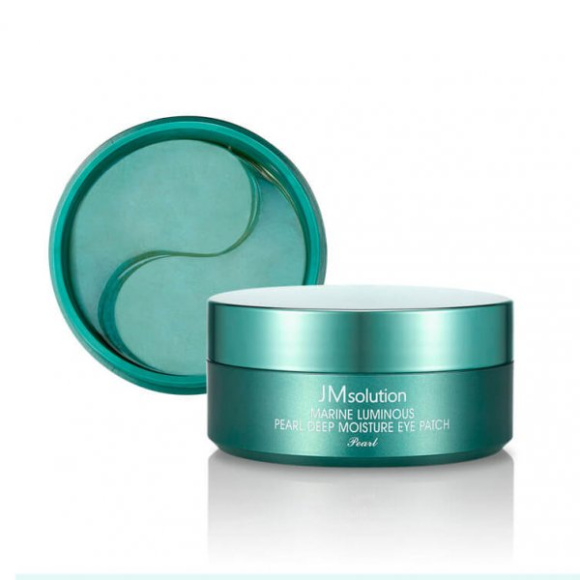 JMSOLUTION Marine Luminous Pearl Deep Moisture Eye Patch (60шт) | Ecoplace