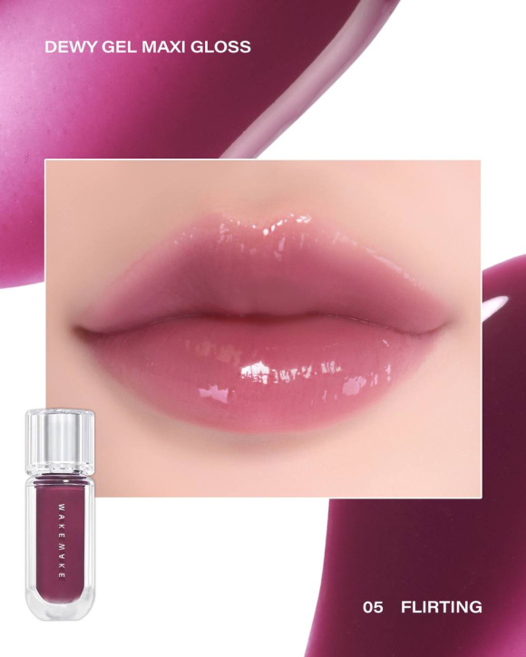 WAKEMAKE Dewy Gel Maxi Gloss (3.8g) | Ecoplace